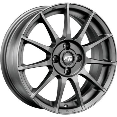 MSW 85 Matt Graphite 6×14 4×108 ET37 CB63,4 60° 500 kg W19379004TO1