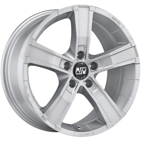 MSW Sahara 5 Full Silver 8×18 5×108 ET45 CB75,0 60° 750 kg W8506020009