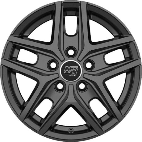 MSW 40 Van Gloss Dark Grey 6,5×16 5×120 ET60 CB65,1 R14 1300 kg W19362006TRC