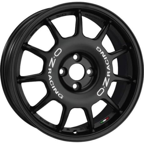 OZ Racing Leggenda Matt Black White Lettering 7×17 4×100 ET30 CB68,0 60° 530 kg W01872250N8