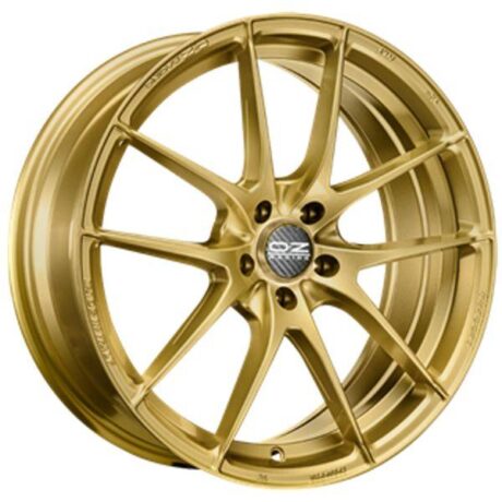 OZ Racing Leggera HLT Race Gold 7,5×17 5×100 ET48 CB68,0 Conical 60° Tuner 60° 630 kg W0197520176