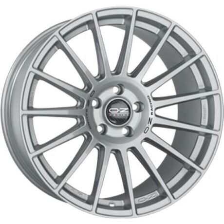 OZ Racing Superturismo Dakar Matt Race Silver Black Lettering 10×21 5×112 ET46 CB66,6 R12 950 kg W0193200119