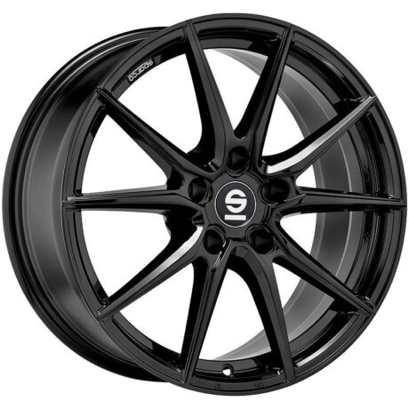 Sparco DRS Gloss Black 8×18 5×120 ET45 CB72,6 60° 725 kg W29074002C5