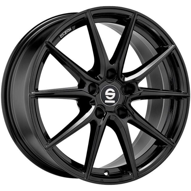 Sparco DRS Gloss Black 7,5x17 5x112 ET48 CB73,1 60° 650 kg W29079503C5