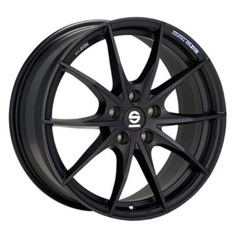 Sparco Trofeo 5 Matt Black 7,5×17 5×100 ET48 CB63,3 60° 610 kg W2906250153