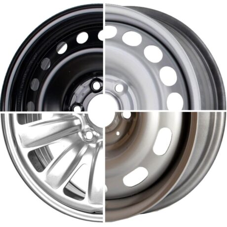 KFZ 3635 Black 5,5×14 4×100 ET45 CB54,1 60°