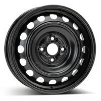 KFZ 7615 Black 5×15 4×100 ET39 CB54,1 60°