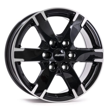 Alutec Titan diamond-black frontpolished 7×16 6×139.7 ET55 CB93,1 60° 925 kg TIT70655FR13-1