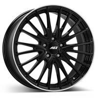 AEZ Berlin Black/polished lip 7,5×19 5×112 ET40 CB66,6 R14 740 kg ABE9J8BL40E