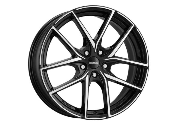 Dezent TO dark Black/polished 8x19 5x108 ET55 CB63,4 60° 755 kg TTO9KHBP55E