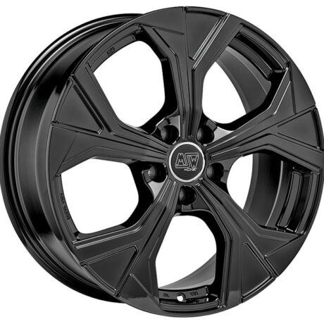 MSW 43 Gloss Black 8×19 5×108 ET45 CB73,0 60° 750 kg W19392501TC5