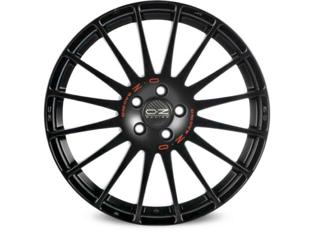 OZ Racing Superturismo GT Matt Black Red Lettering 7x18 4x108 ET20 CB65,1 60° 630 kg W0168605279