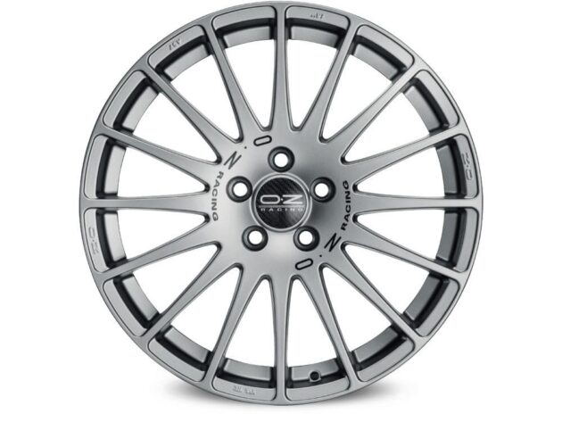 OZ Racing Superturismo GT Grigio Corsa Black Lettering 7x18 4x108 ET25 CB65,1 60° 630 kg W01686051P5