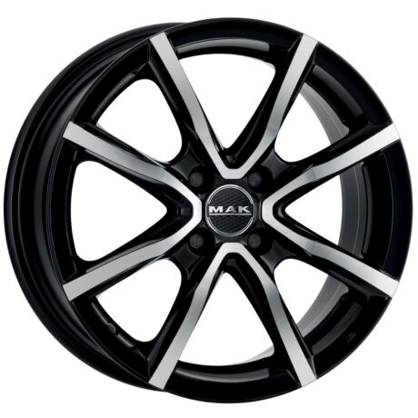 MAK Milano4 Black Mirror 6×15 4×100 ET38 CB60,1 60° 500 kg F60504MBM38CH2