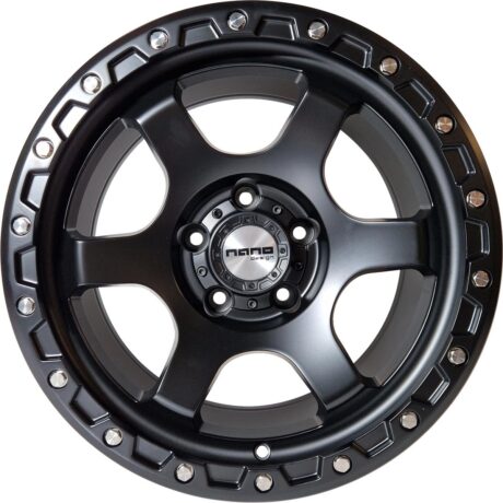 Nano 3S240 Full Matt Black 8,5×17 5×127 ET0 CB71,6 60° 1130 kg BK3S240MB-527-785-0