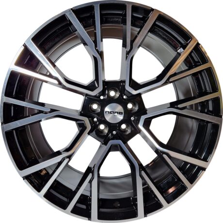 Nano 5769 Glossy Black Polished 9,5×21 5×112 ET33 CB66,6 60° 900 kg BK5769BP-512-195-33