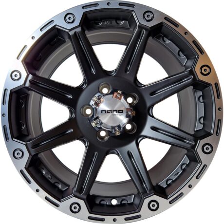 Nano BK717 Matt Black polished 8,5×18 5×120 ET20 CB65,1 60° 765 kg BK717BP-520-885-20