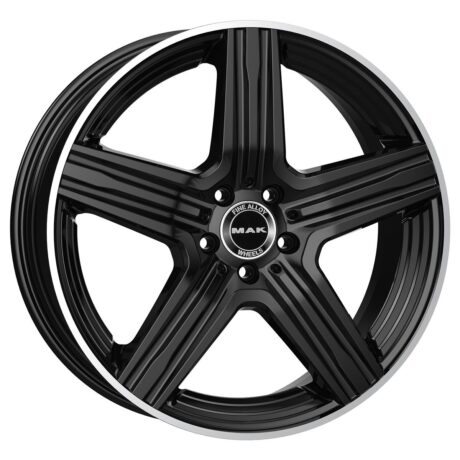 MAK Lewis Gloss Black Mirror Ring 8,5×20 5×112 ET30 CB66,6 R14 1050 kg F8520EWGL30WSY