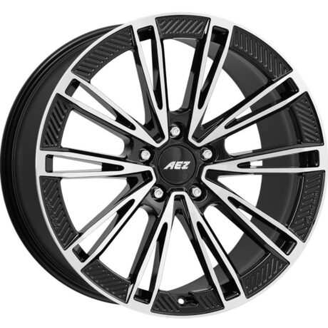 AEZ Alaska dark Black/polished 11,5×21 5×130 ET66 CB71,6 R14 790 kg AAL1TLBP66E