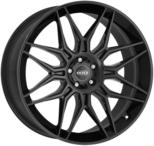 Dotz LongBeach Black 9,5x21 5x120 ET49 CB72,6 Flat 1045 kg OLO1N9BA49E