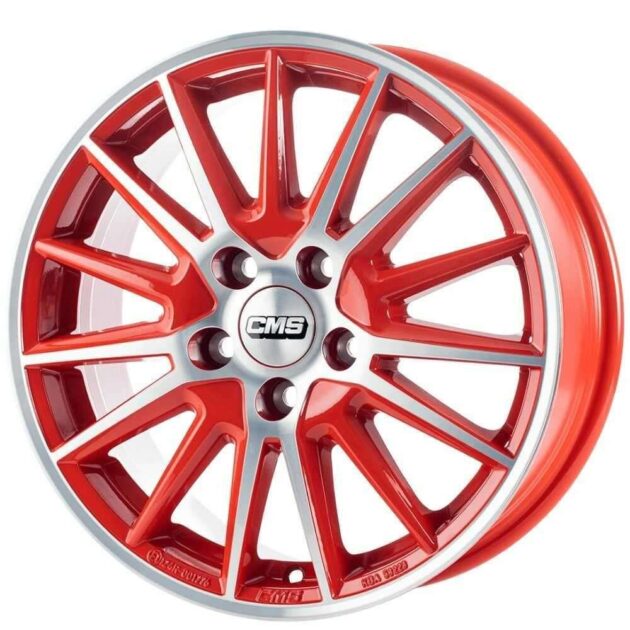 CMS C23 Diamond Red Gloss 6,5x16 5x100 ET47 CB57,1 R13 690 kg C23 656 47 53S DRED