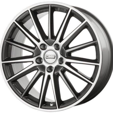 CMS C23 Diamond Grey Gloss 8×20 5×112 ET46 CB66,5 60° 800 kg C23 8020 46 98S DB