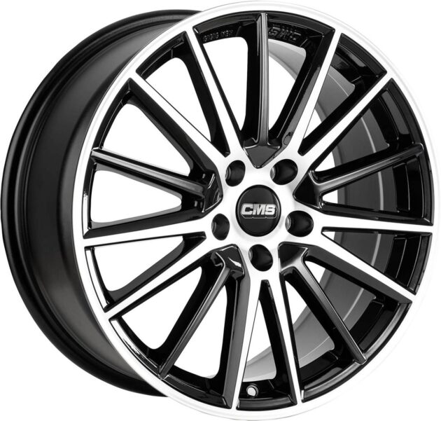 CMS C23 Diamond Black Gloss 8x18 5x112 ET40 CB66,5 R13 800 kg C23 808 40 91S DB