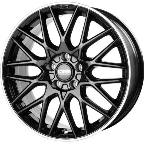 CMS C25 Diamond Rim Black Gloss 7×17 4×100 ET38 CB67,2 60° 690 kg C25 707 38 02 DRB