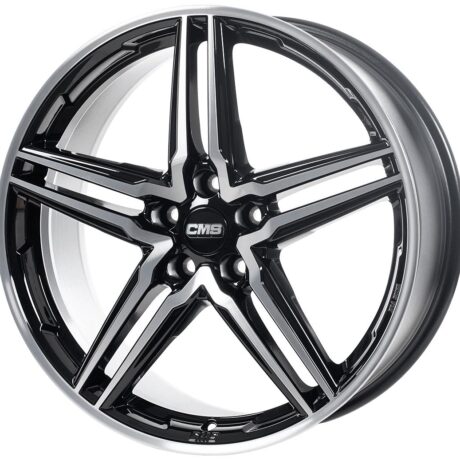 CMS C29 Diamond Black Gloss 7,5×17 5×112 ET29 CB66,5 R13 740 kg C29 757 29 91S DB