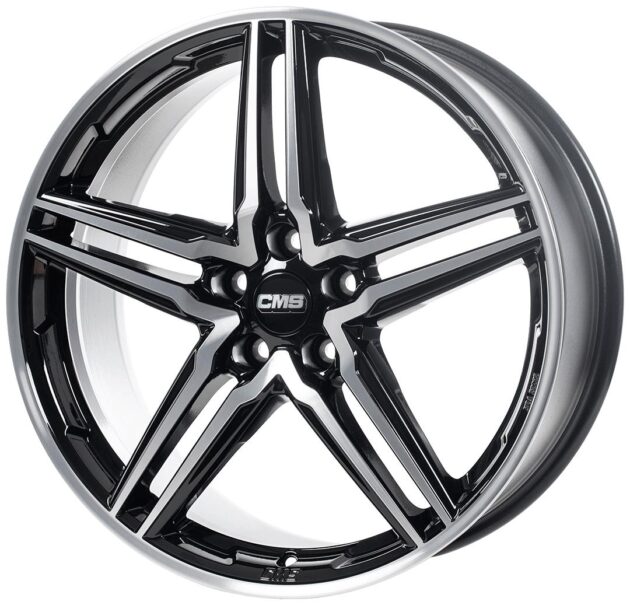 CMS C29 Diamond Black Gloss 7,5x17 5x112 ET27 CB66,5 60° 740 kg C29 757 27 98S DB