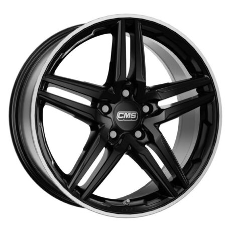 CMS C29 Diamond Rim Black Gloss 7,5×17 5×112 ET38 CB66,5 R13 740 kg C29 757 38 91S DRB