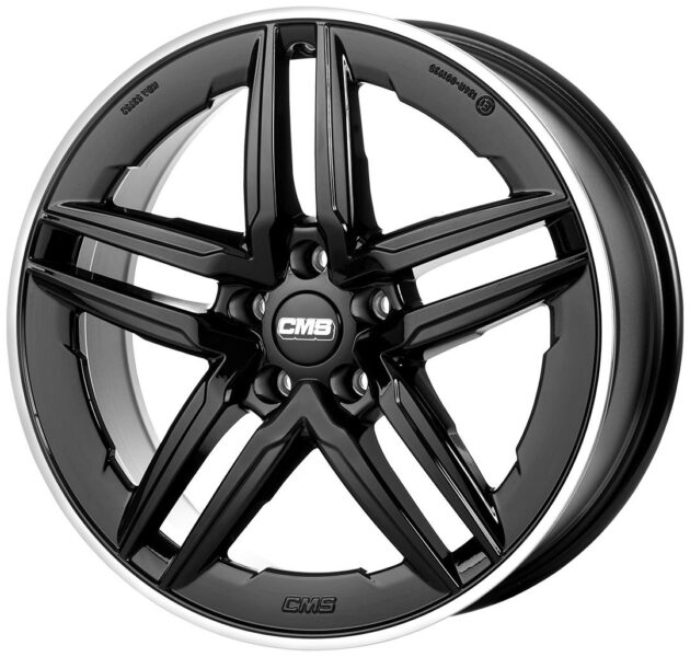 CMS C29-AERO Diamond Rim Black Gloss 8x19 5x120 ET58 CB65,1 R14 C29 809 58 71S DRB