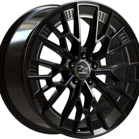 Fondmetal 1972 Glossy Black 9×20 5×130 ET51 CB71,6 R14 775 kg RF19034