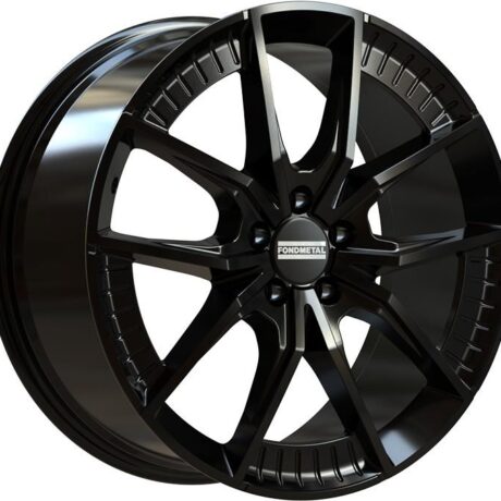 Fondmetal Elatha Glossy Black 9×20 5×112 ET34 CB66,5 R13 930 kg RF19064