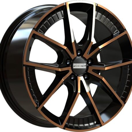 Fondmetal Elatha Black Clearcoat Matt Bronze Machined 9×20 5×112 ET46 CB66,5 R13 930 kg RF19209