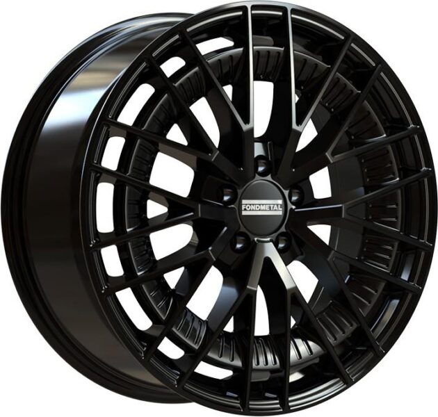 Fondmetal Kari Glossy Black 9x19 5x112 ET49 CB66,5 R14 900 kg RF19243