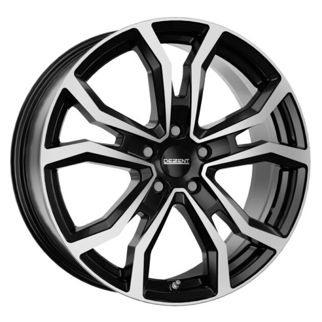 Dezent TV dark Black/polished 7,5x18 5x108 ET55 CB63,4 60° 780 kg TTVFHBP55E16