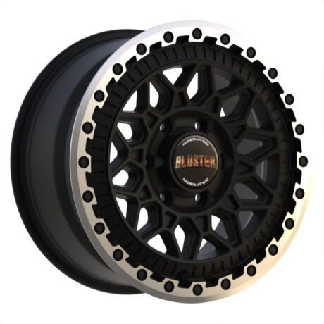 Fondmetal Bluster Matt Black Machined Lip 8,5×17 5×127 ET37 CB71,6 60° 1250 kg RF19390