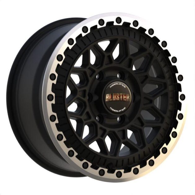 Fondmetal Bluster Matt Black Machined Lip 8,5x17 5x127 ET37 CB71,6 60° 1250 kg RF19390