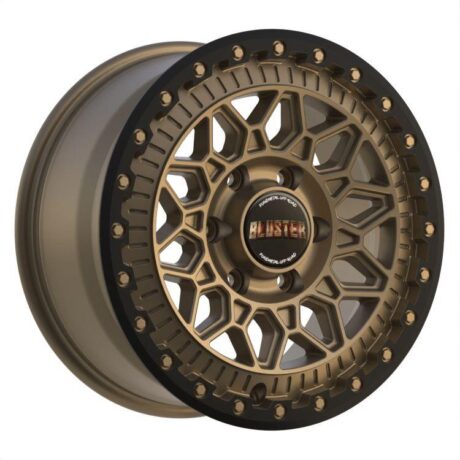 Fondmetal Bluster Matt Braun Black Lip 8,5×17 6×130 ET40 CB84,1 R14 1250 kg RF19411