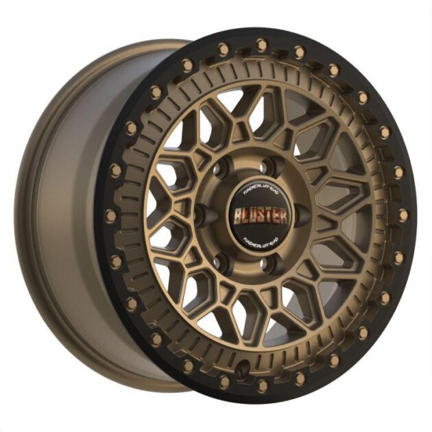 Fondmetal Bluster Matt Braun Black Lip 8,5x17 6x130 ET40 CB84,1 R14 1250 kg RF19411