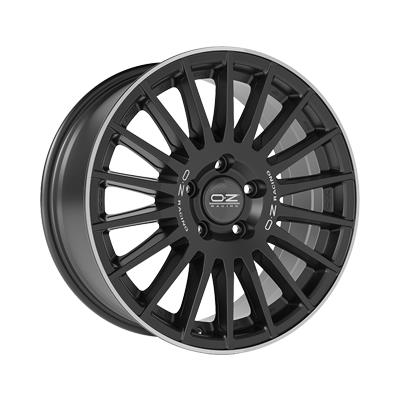 OZ Racing Rally Desert Matt Black Silver Let. Diamond Lip 8×18 5×120 ET45 CB65,1 R14 1300 kg W01C730017L