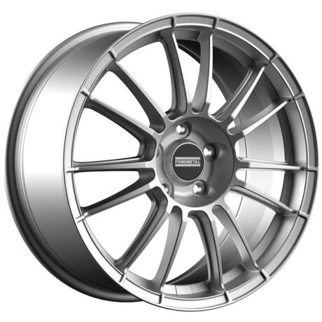 Fondmetal 9RR Glossy Silver 7×18 5×105 ET38 CB56,6 60° 650 kg RF05627