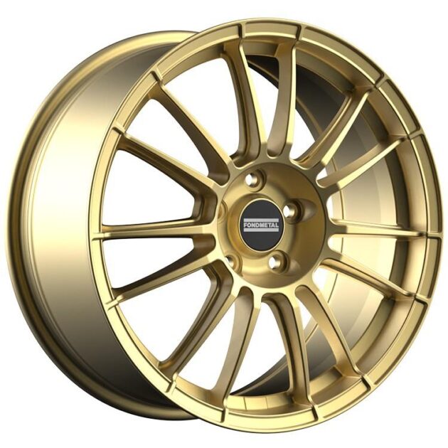 Fondmetal 9RR Glossy Gold 7x17 4x98 ET35 CB58,1 60° 525 kg RF05896