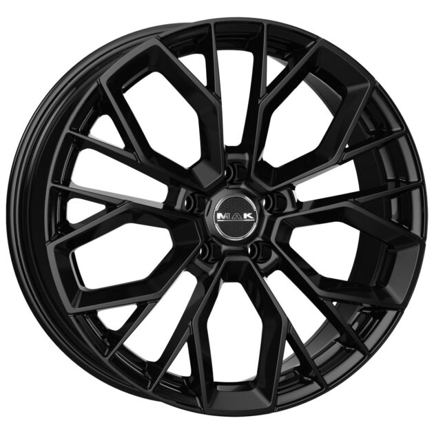 MAK Stilo Gloss Black 7,5x18 5x98 ET43 CB58,1 60° 800 kg F7580TSGB43HA2X