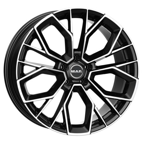 MAK Stilo-D Black Mirror 9,5×19 5×108 ET48 CB63,4 60° 860 kg F9590TPBM48GD3