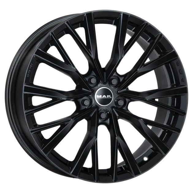 MAK Kent Gloss Black 8,5x20 5x120 ET43 CB72,6 Flat 1050 kg F8520KEGB43IRR