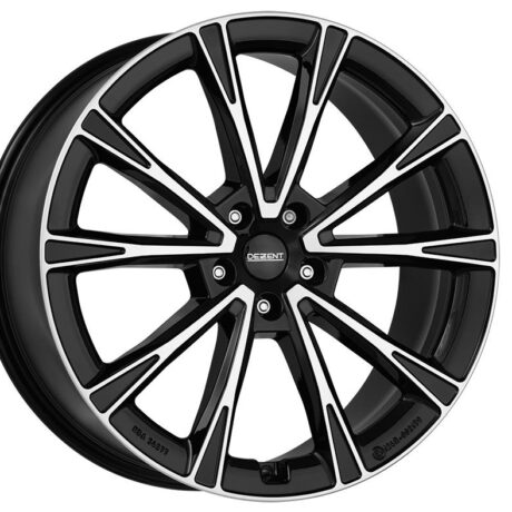 Dezent AR dark Black/polished 8×20 5×114.3 ET45 CB66,1 60° 810 kg TAR0K0BP45E