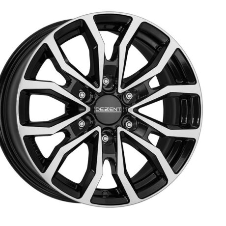 Dezent KC dark Black/polished 7,5×17 6×139.7 ET30 CB106,1 Flat 1150 kg TKC7DBP30E