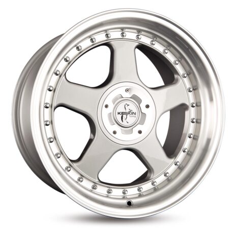 Keskin Tuning KT1 Silver Lip Polish 8,5×18 5×112 ET35 CB72,6 60° 650 kg KT18518511212035SLP